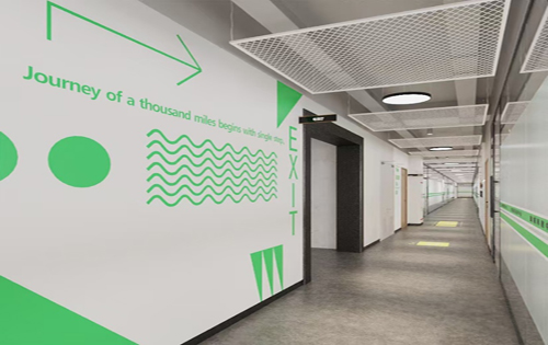 万柳科教园内景